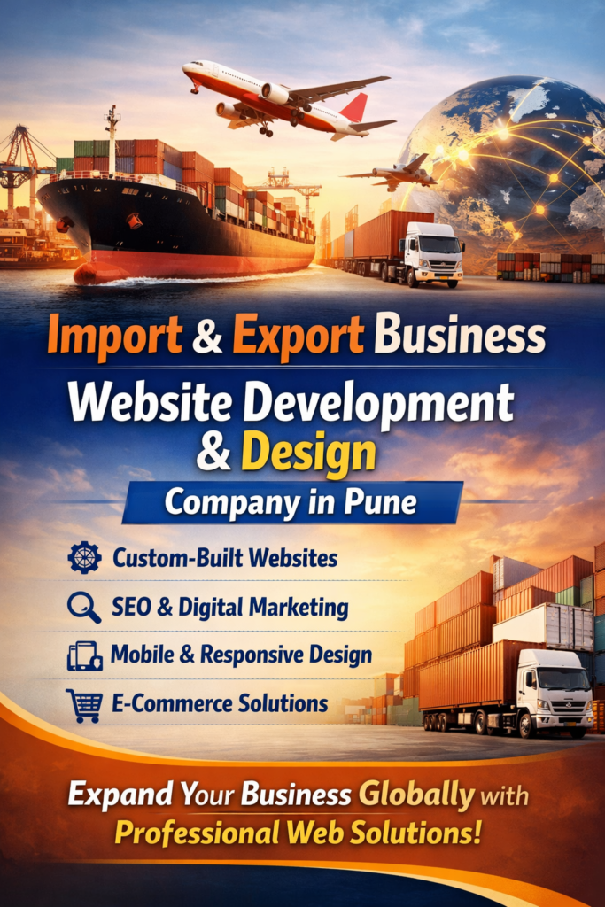 Best Import Export Company in Pune Trusted International Trade Partner
